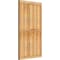 Ekena Millwork Framed Board-n-Batten Shutters, Rough Sawn Western Red Cedar, 26 7/8W x 47H, PR RBF06S26X047RWR - alternate 5